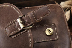 Leather Belt Pouch Mens Small Cases Waist Bag Hip Pack Belt Bag Fanny Pack Bumbag for Men