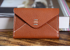 Handmade Mens Cool billfold Leather Wallet Men Small Card Slim Wallets Bifold for Men - iwalletsmen