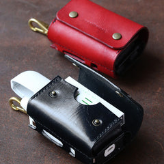 Cool Leather Mens IQOS Cigarette Case With Belt Clip IQOS Holder Belt Loop for Men - iwalletsmen