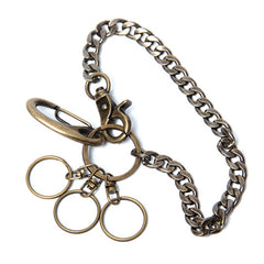 Brass biker trucker Keychain wallet Chain for chain wallet biker wallet trucker wallet