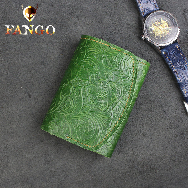 Green Wallet for Keys Mens key wallet​ Key Wallet Car Key Wallet Trifold Key Wallet Holder Key Case Wallet