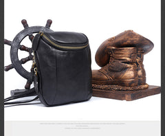 Leather Belt Pouch Mens Small Cases Waist Bag Hip Pack Belt Bag Fanny Pack Bumbag for Men