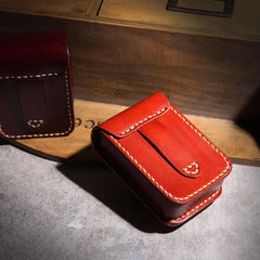 Cool Leather Mens Cigarette Case with Belt Loop Zippo Lighter Holder for Men - iwalletsmen