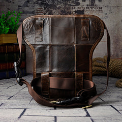 Leather Belt Pouch Mens Small Cases Waist Bag Hip Pack Belt Bag Fanny Pack Bumbag for Men