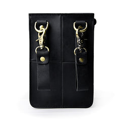 Leather Belt Pouch Mens Small Cases Waist Bag Hip Pack Belt Bag Fanny Pack Bumbag for Men