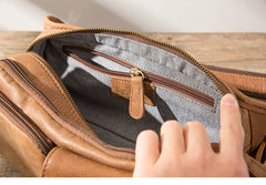 Leather Mens FANNY PACK MENS WAIST BAG HIP PACK BELT BAG FOR MEN - iwalletsmen