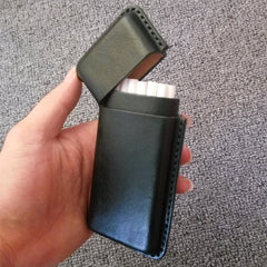 Cool Leather Womens 20pcs Cigarette Holder Case Vintage Custom Cigarette Case for Women - iwalletsmen