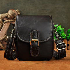 Cool Leather Belt Pouch Belt Bag Waist Bag Small Shoulder Bags For Men - iwalletsmen
