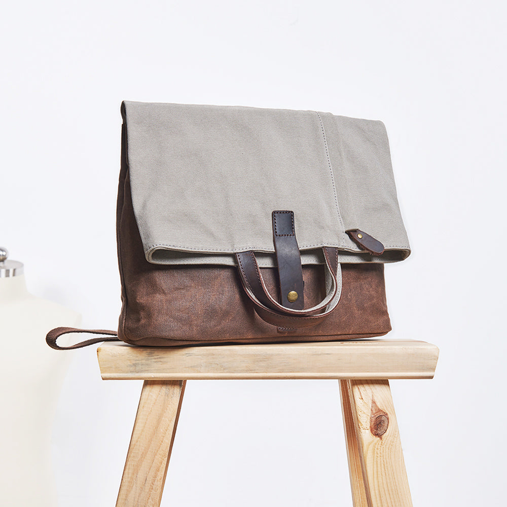Mens Canvas Cool Side Bag Messenger Bag Canvas Handbag Canvas Tote for Men - iwalletsmen