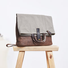Mens Canvas Cool Side Bag Messenger Bag Canvas Handbag Canvas Tote for Men - iwalletsmen