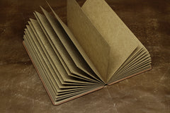 Handmade Leather Tooled Shakya Muni Buddhism Notebook Journal Travel Book Diary
