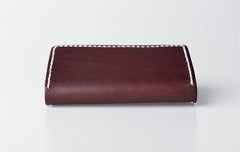 Handmade Leather Mens Cool billfold Wallet Card Holder Small Card Slim Wallets for Men