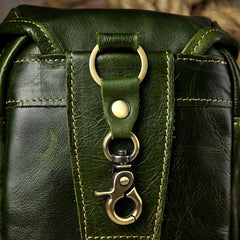 Leather Belt Pouch Mens Small Cases Waist Bag Hip Pack Belt Bag Fanny Pack Bumbag for Men