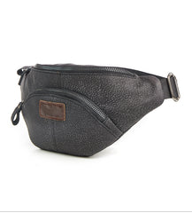Leather Fanny Pack Mens Waist Bag Hip Pack Belt Bag Bumbag for Men