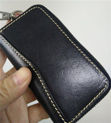 Handmade Mens Leather Biker Key Wallets Cool Small Key Wallet Key Holders - iwalletsmen