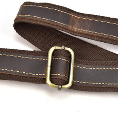 Genuine Leather Mens Cool Weekender Bag Travel Bag Duffle Bags Overnight Bag Holdall Bag for men