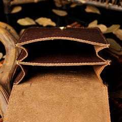 Leather Belt Pouch Mens Small Cases Waist Bag Hip Pack Belt Bag Fanny Pack Bumbag for Men