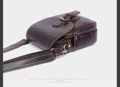 Leather Belt Pouch Mens Small Cases Waist Bag Hip Pack Belt Bag Fanny Pack Bumbag for Men
