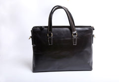 Genuine Leather Mens Cool Messenger Bag Briefcase Chest Bag Bike Bag Cycling Bag for men