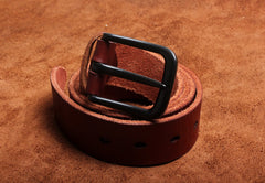 Genuine Leather Mens Leather Men Brown Black Belt for Men Cool Leather Belt