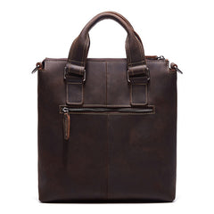 Handmade Leather Mens Cool Messenger Bag Work Bag Satchel Bag Briefcase Bag for men