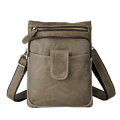 Leather Belt Pouch Mens Small Cases Waist Bag Hip Pack Belt Bag Fanny Pack Bumbag for Men