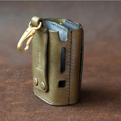 Cool Leather Mens IQOS Cigarette Case With Belt Clip IQOS Holder for Men - iwalletsmen