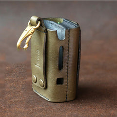 Cool Leather Mens IQOS Cigarette Case With Belt Loop IQOS Holder Belt Clip for Men - iwalletsmen