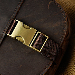Leather Belt Pouch Mens Small Cases Waist Bag Hip Pack Belt Bag Fanny Pack Bumbag for Men