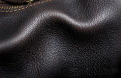 Genuine Leather Mens Cool Weekender Bag Travel Bag Duffle Bags Overnight Bag Holdall Bag for men