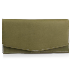 Handmade Leather Mens Clutch Wallet Cool Leather Wallet Long Phone Wallets for Men