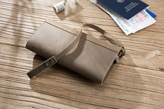 Handmade Leather Mens Cool Long  Chain Wallet Phone Biker Trucker Wristlet Wallet