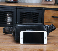 Leather Mens FANNY PACK MENS WAIST BAG HIP PACK BELT BAG FOR MEN - iwalletsmen