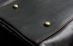 Genuine Leather Mens Cool Weekender Bag Travel Bag Duffle Bags Overnight Bag Holdall Bag for men