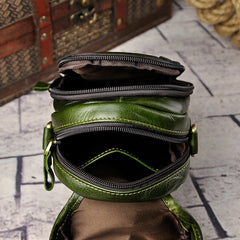 Leather Belt Pouch Mens Small Cases Waist Bag Hip Pack Belt Bag Fanny Pack Bumbag for Men
