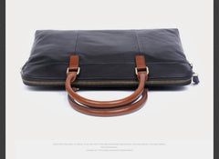 Genuine Leather Mens Cool Messenger Bag Briefcase Chest Bag Bike Bag Cycling Bag for men