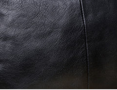 Genuine Leather Mens Cool Messenger Bag Chest Bag Bike Bag Cycling Bag for men