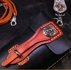 Leather Belt Pouch Mens Small Cases Waist Bag Hip Pack Belt Bag Fanny Pack Bumbag for Men