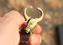 Cool Mens Leather Zippo Lighter Case Zippo lighter Holder with clip - iwalletsmen