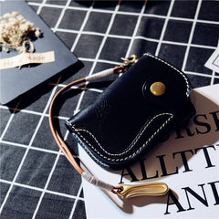 Cool Leather Mens Key Wallet Small Chain Wallet for Mens - iwalletsmen