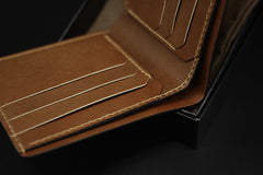 Handmade Leather Tooled Predator Mens billfold Wallet Cool Leather Wallet Slim Wallet for Men