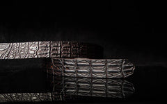 Handmade Genuine Leather Punk Rock Western Country Chinese Floral Deer Mens Cool Men Biker Trucker Leather Belt