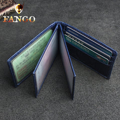 Leather ID Holder Wallet Womens ID Card Holder Wallet Floral Wallet with ID Window bifold wallet with id window