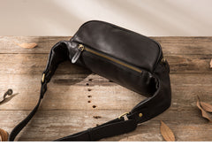 Leather Mens FANNY PACK MENS WAIST BAG HIP PACK BELT BAG FOR MEN - iwalletsmen