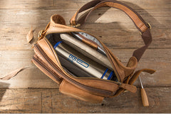 Leather Mens FANNY PACK MENS WAIST BAG HIP PACK BELT BAG FOR MEN - iwalletsmen