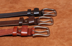Genuine Leather Mens Leather Men Brown Black Belt for Men Cool Leather Belt