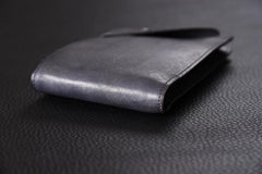 Handmade Mens Cool billfold Leather Wallet Men Small Slim Wallets Bifold for Men - iwalletsmen