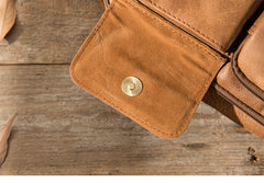 Leather Mens FANNY PACK MENS WAIST BAG HIP PACK BELT BAG FOR MEN - iwalletsmen