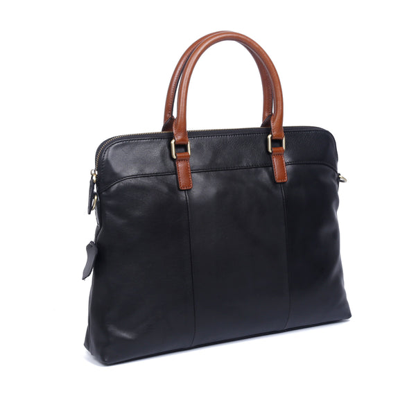 Genuine Leather Mens Cool Messenger Bag Briefcase Chest Bag Bike Bag Cycling Bag for men