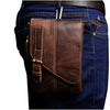 Leather Belt Pouch Mens Small Cases Waist Bag Hip Pack Belt Bag Fanny Pack Bumbag for Men